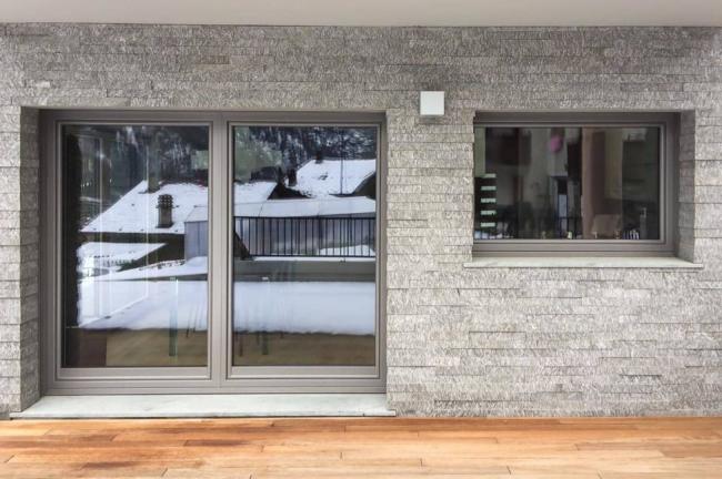 finestre legno / alluminio 100 mm - Caspoggio